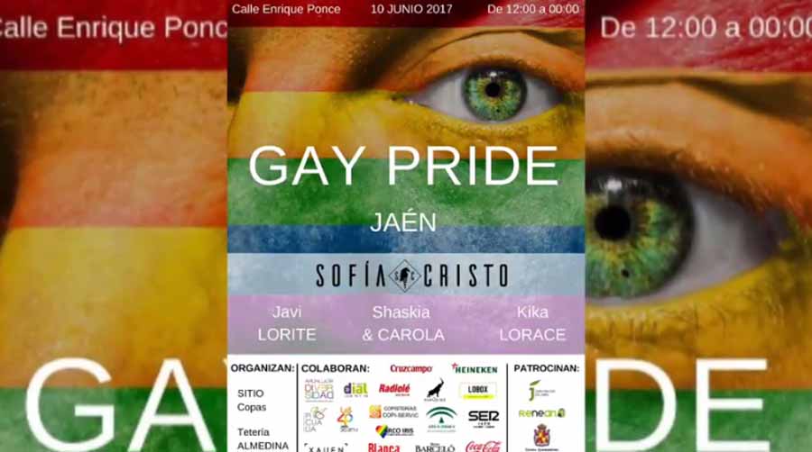 Sofía Cristo, Kika Lorace y la campaña “Saca con Orgullo tu salud” en el primer Pride Gay de Jaén