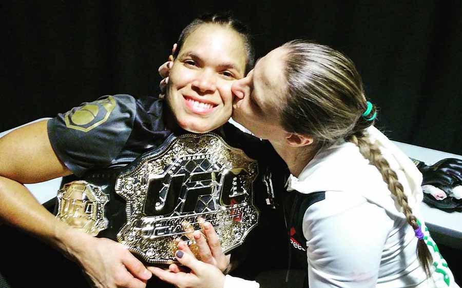 Amanda Nunes, campeona de artes marciales, le dedica su triunfo a su novia: “Ella es todo para mí y le amo”
