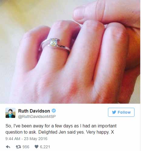 Anillo compromiso Ruth Davison