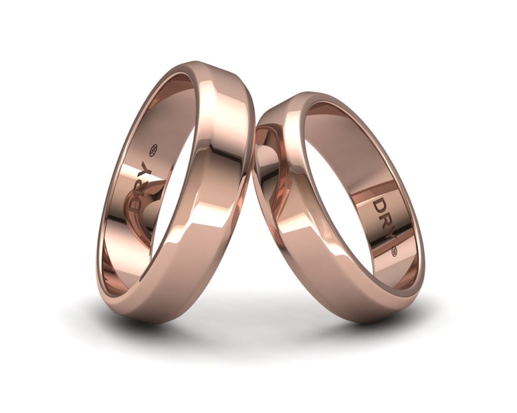 Anillos-de-boda-biselados-oro-rosa-5mm-5