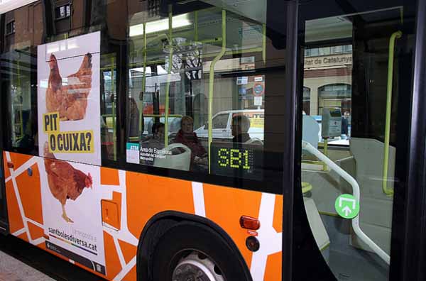 Autobús de la diversidad de Saint Boi 2