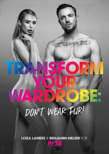 Campaña PETA modelos trans