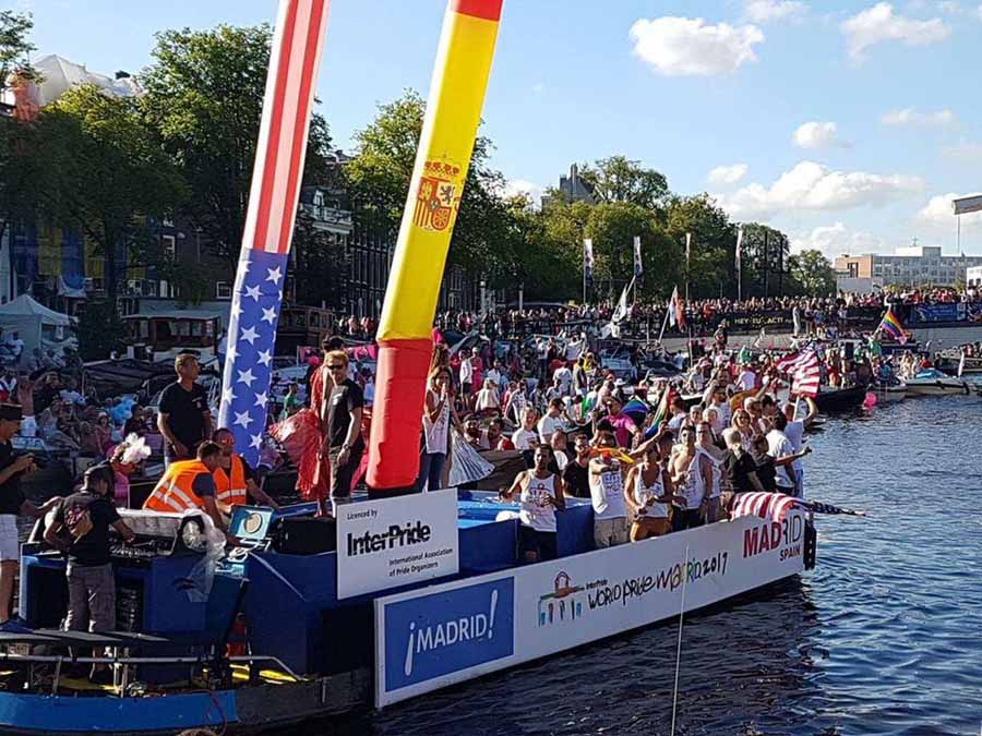 Canal Parade Ámsterdam 2016
