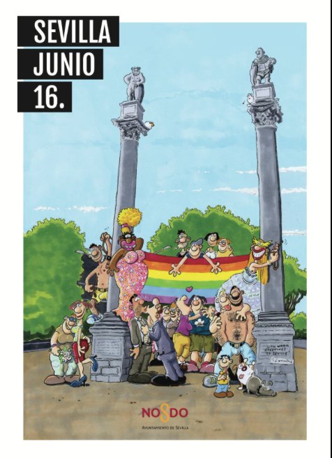 Cartel del Orgullo Gay de Sevilla