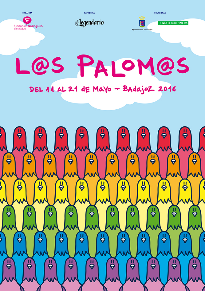 Cartel oficial Los Palomos 2016
