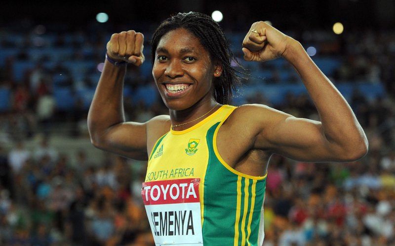 La medallista de oro olímpica intersexual, Caster Semenya, ganadora del Premio “Atleta del Año”