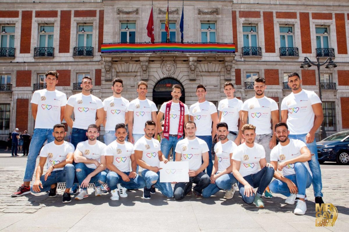 Candidatos de Mr Gay Pride España 2016