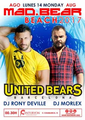 Fiesta Lunes Mad Bear Beach 2017