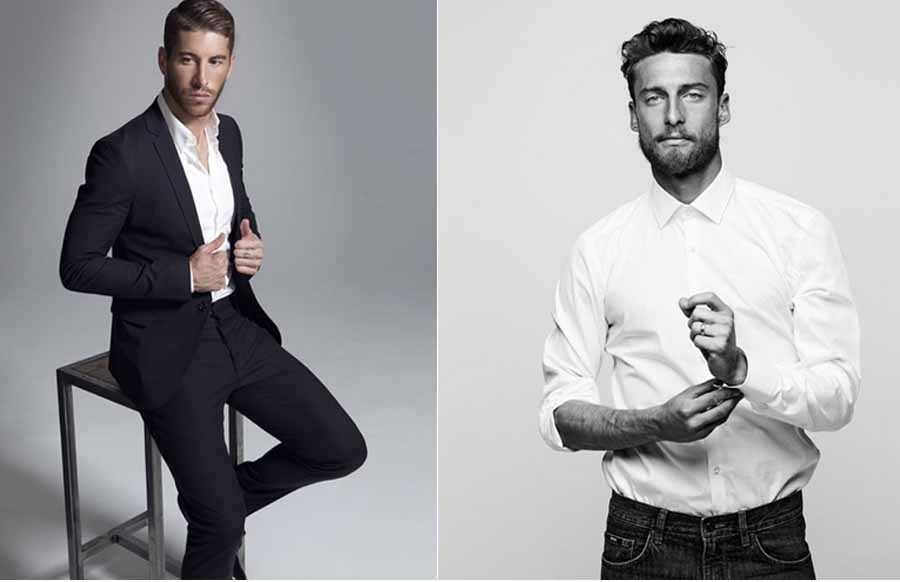 Ramos y Marchisio, la esencia de la nueva colección de Cruyff Classics para el hombre actual