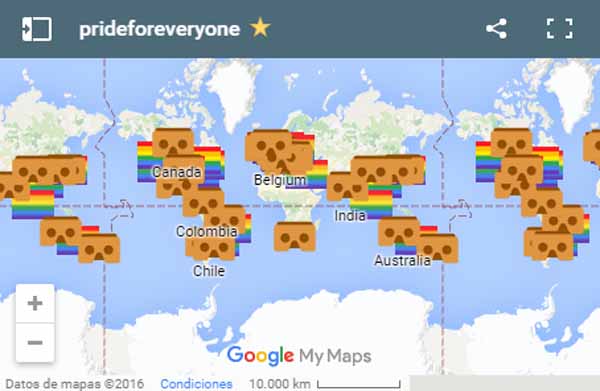 Google Maps te lleva a los Pride 2016