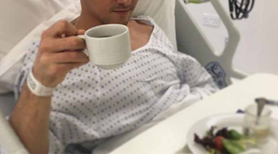 ¿Qué guapo deportista gay ha tenido que ser hospitalizado justo antes de su boda con su novio?