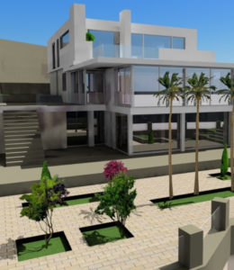 proyecto chalet costa