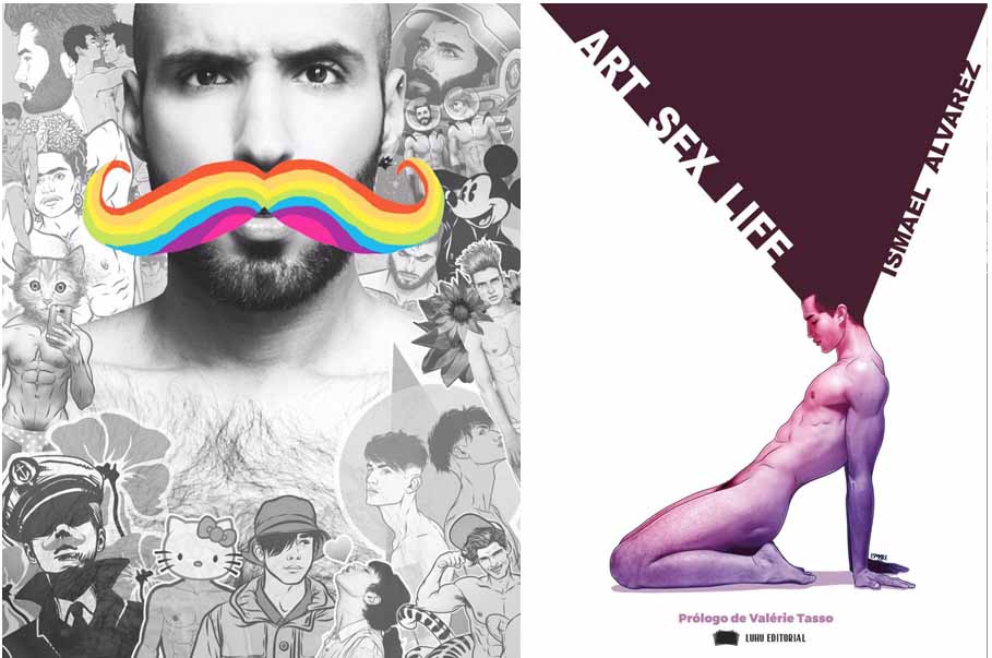 "Art, Sex, Life", el nuevo bookart del ilustrador y fotógrafo homoerótico gay Ismael Álvarez