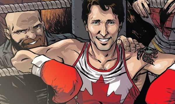 Justin Trudeau en el ring