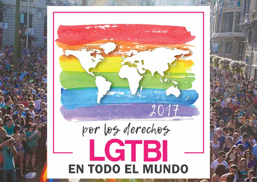 "Por los derechos LGTBI en todo el mundo", lema de la manifestación del World Pride Madrid 2017