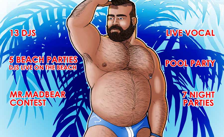 Torremolinos se vuelve peludo con el Mad.Bear Beach 2017