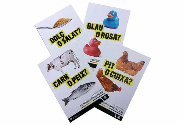 Mensajes a favor de la diversidad de Saint Boi