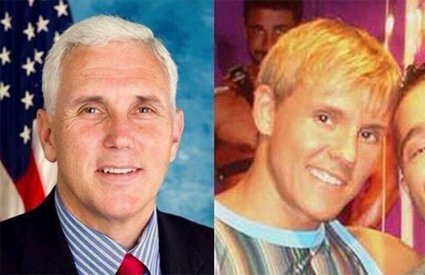 El vicepresidente electo de USA, Mike Pence, ¿ex estrella del porno gay?