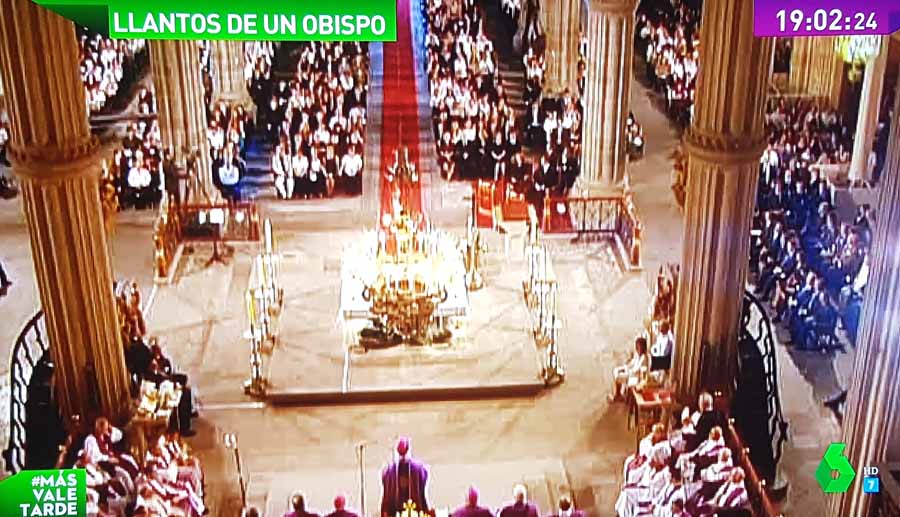 Misa por los muertos de Spanair