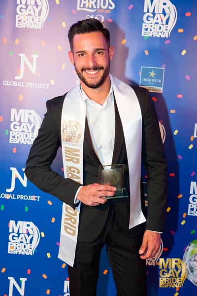Mr Gay Madrid 2016 Rafael