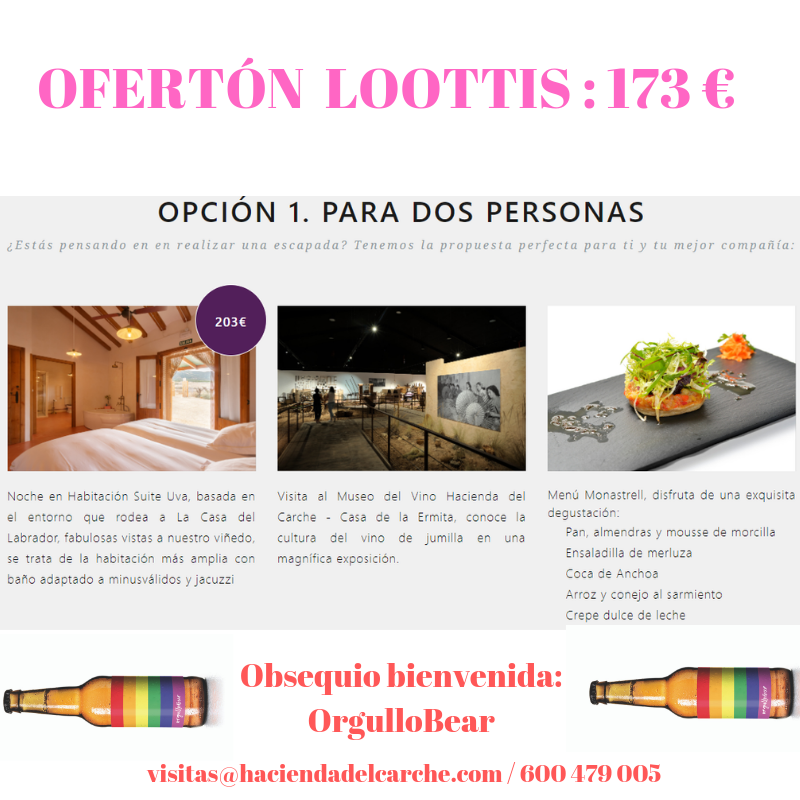 OFERTA BIENVENIDA LOOTTIS _ 10 % DTO.