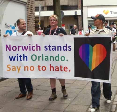 Orgullo de Norwich 2016