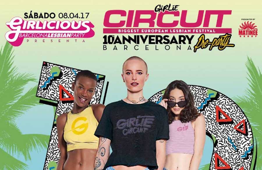Panams Club de Barcelona acogerá la pre-party del Girlie Circuit Festival 2017, el mayor encuentro lésbico