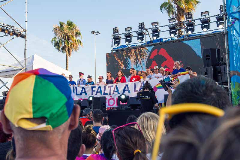 'Pita falta a la LGTBIfóbia', lema del Pride Barcelona 2017