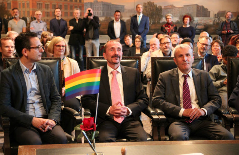 Bodo y Karl, la primera pareja gay que se da el “sí quiero” en Alemania
