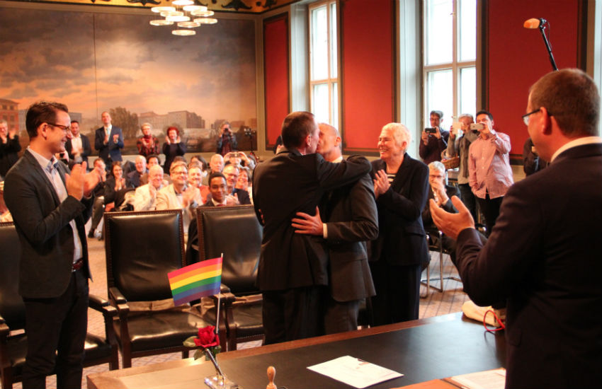 Primera pareja gay que se casa en Alemania