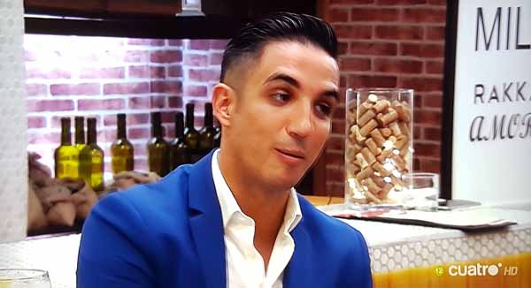 Raúl el chulazo para Cristo en First Dates