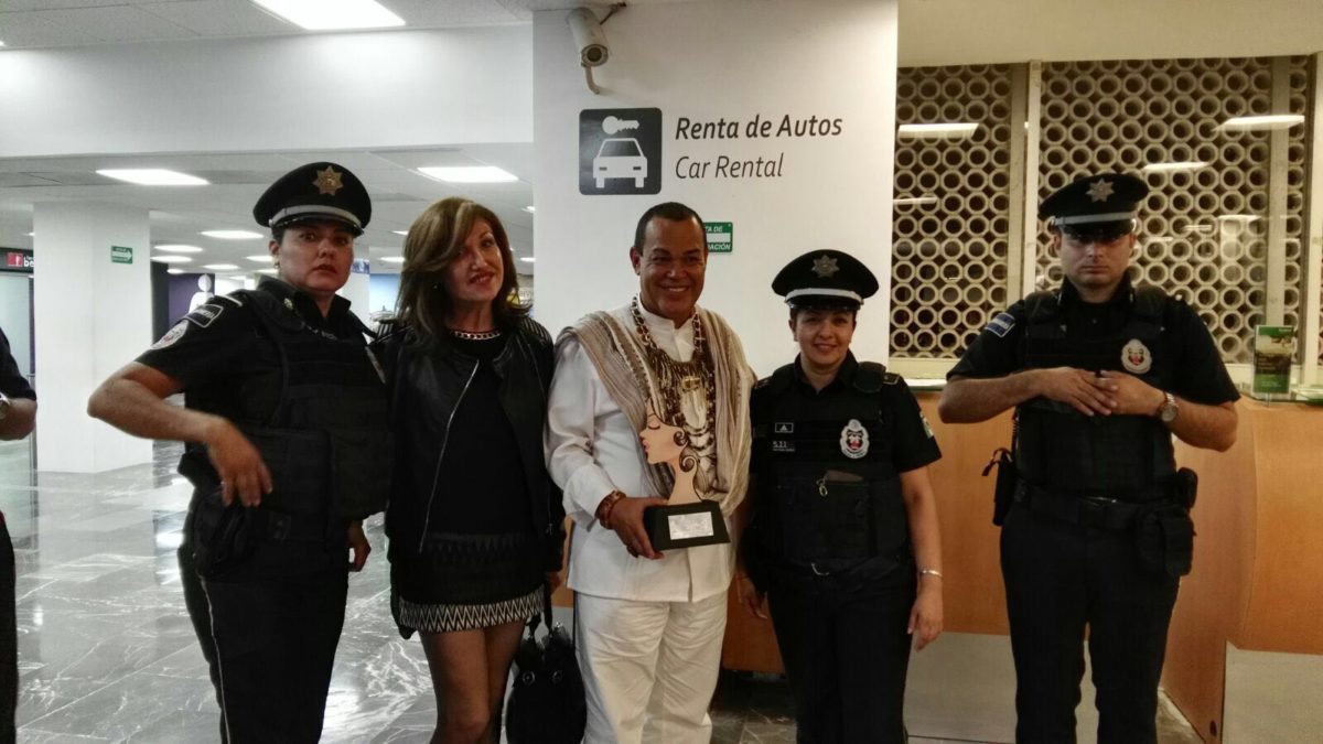 Recibimiento Cambrollé en la gendarmería federal en Acapulco