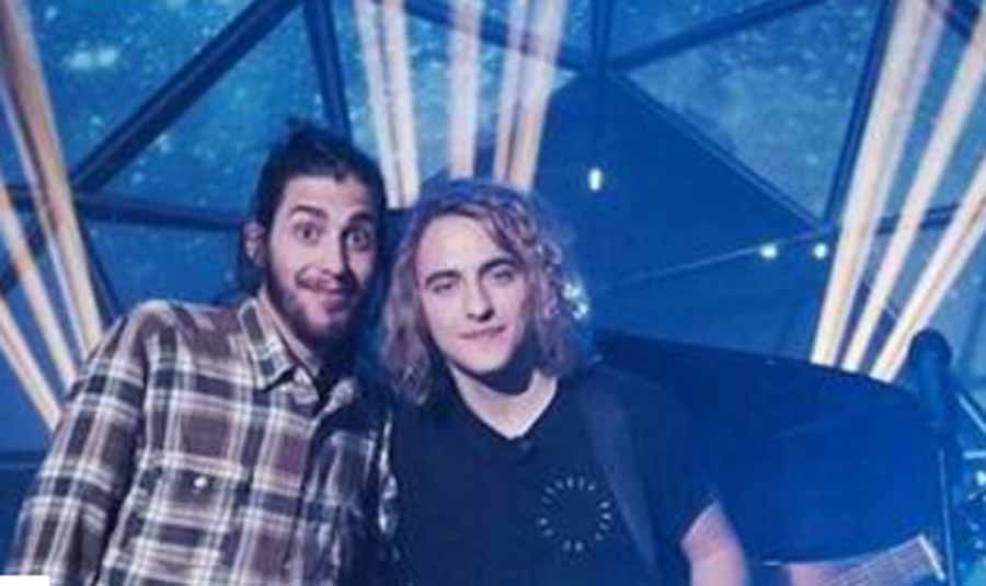 Salvador Sobral y Manel Navarro