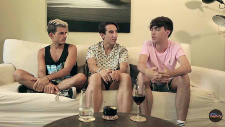 Los Youtubers The Tripletz abordan el tema de la homofobia en el fútbol entrevistando a un jugador gay