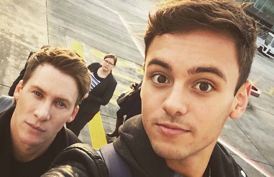 El clavadista Tom Daley y el guionista Dustin Lance Black planean casarse en la primavera de 2017