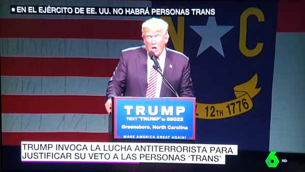 Trump contra los trans en el Ejército