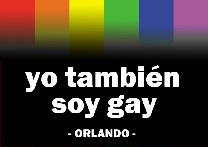 “Yo también soy gay. ORLANDO”, el mensaje de amor frente al odio que se hace viral en las redes sociales