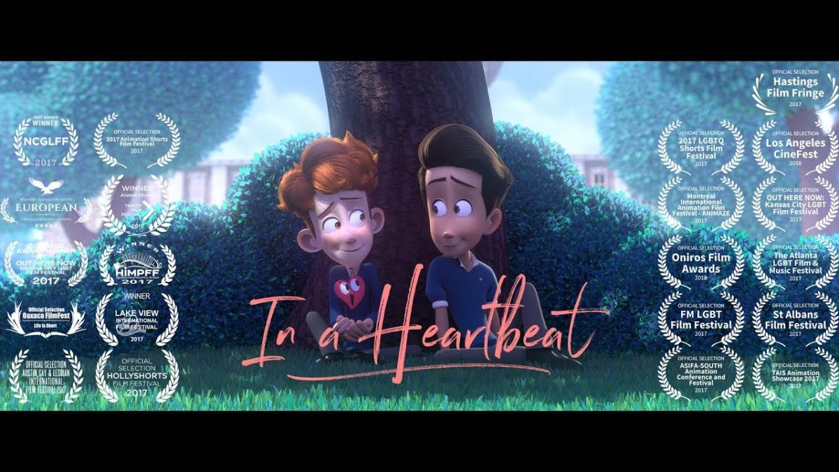 Como los niños reaccionan al corto animado de temática gay In a Heartbeat