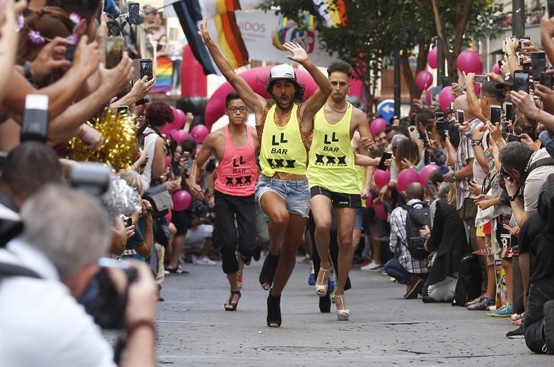 La carrera de Tacones de la Calle Pelayo y Amaral, protagonistas del segundo día del World Pride Madrid 2017