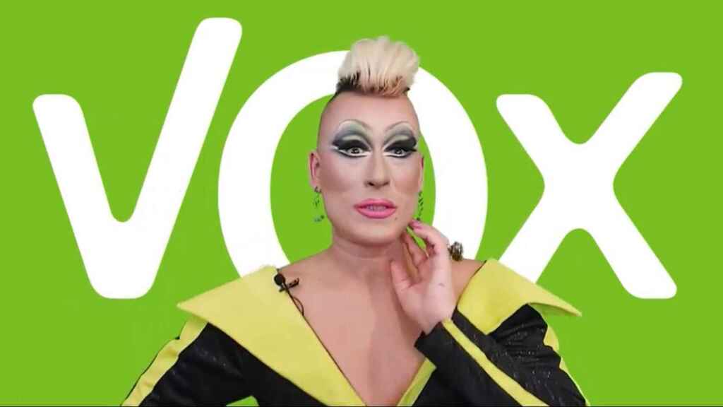 Madame Perlan, la drag queen de Vox que tacha al colectivo LGTBI de secta adoctrinadora