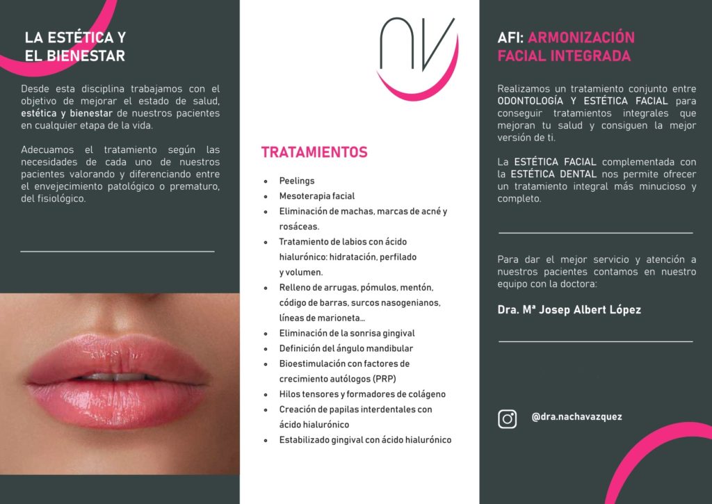 TRATAMIENTOS DE ESTÉTICA CLINICA NACHA VAZQUEZ