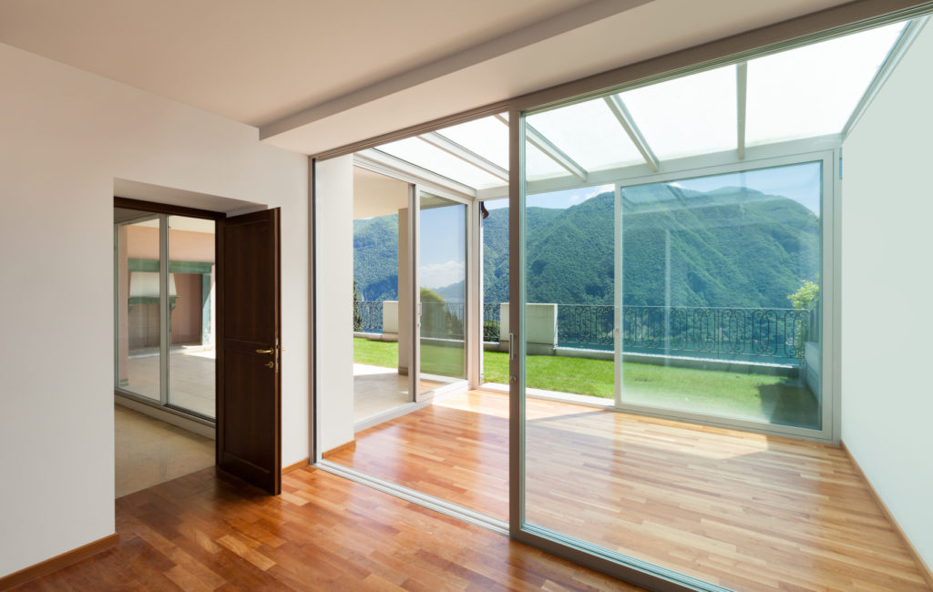 Interior apartment with garden