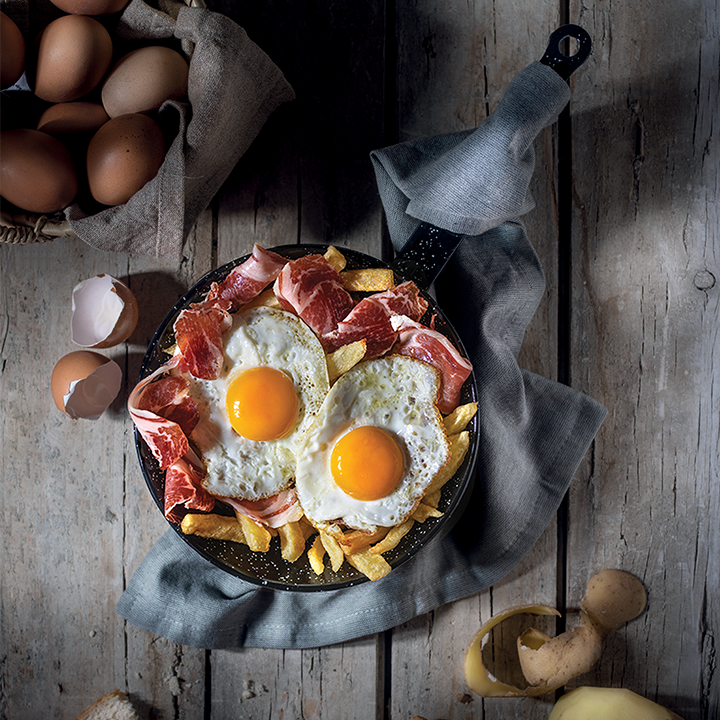 Huevos ibéricos