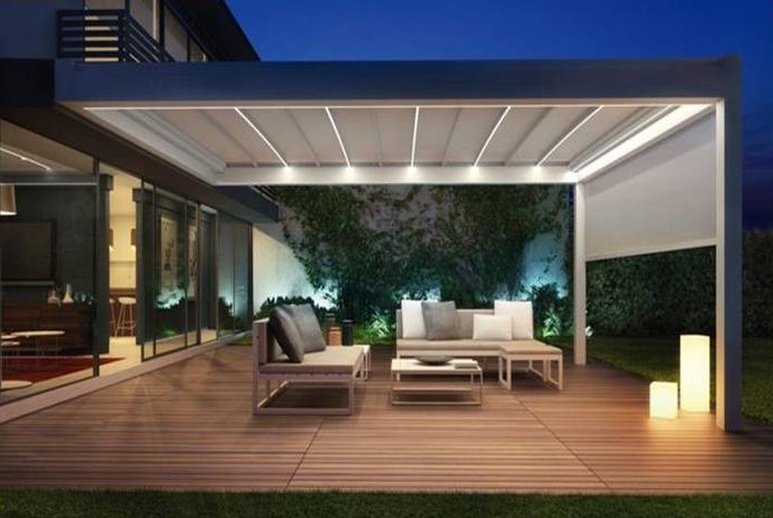 PERGOLA DE INVIERNO LED PALILLERO