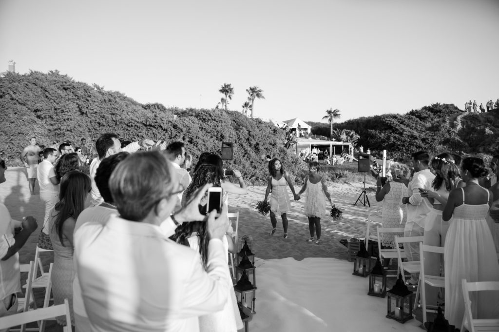 Ceremonia playa Conil
