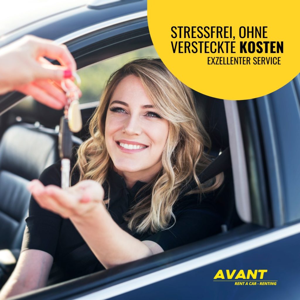 Precios totales, finales y transparentes, sin costes adicionales-Avant Rent a Car