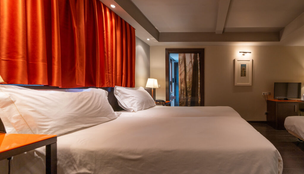 habitación Confort Triple_Hotel La Trufa Negra