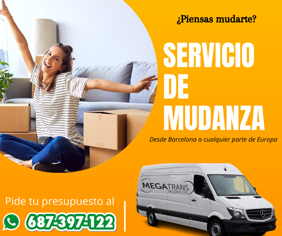 servicio de mudanza desde Barcelona a cualquier parte europa_megatransmudanzas