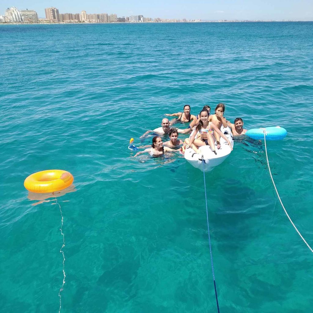 travesía mar menor 4 horas con patrón