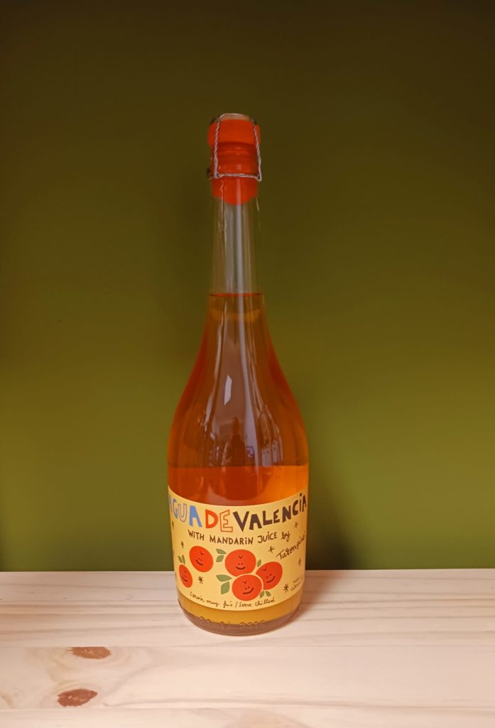 Agua de Valencia con mandarina